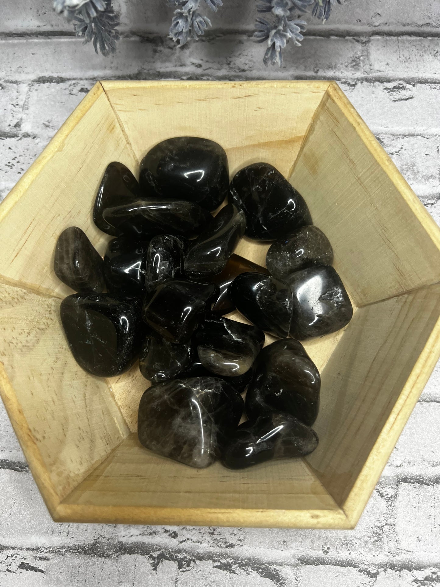 Dark Smokey Quartz Tumbles