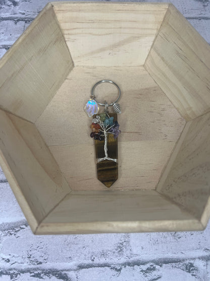 Wire Wrapped Key Chains