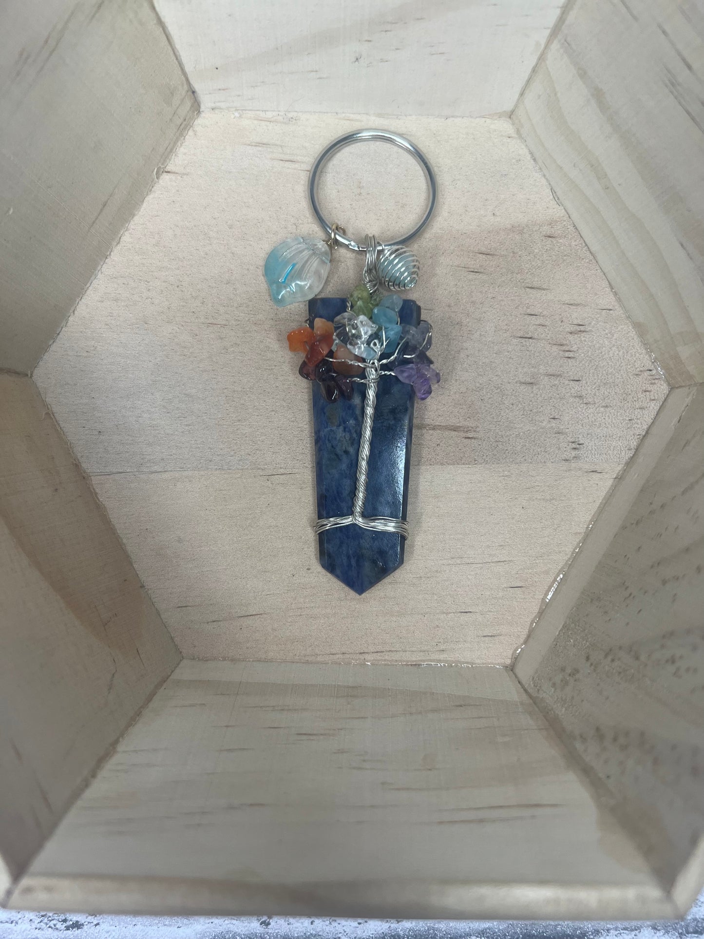 Wire Wrapped Key Chains